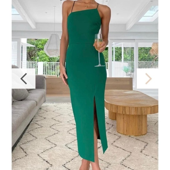 Billy J NWT Kenzie Dress Green size 12 - Picture 1 of 9